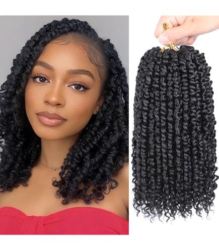 Amazon.com : Leeven 8 Packs Pre twisted Passion Twist Crochet Hair